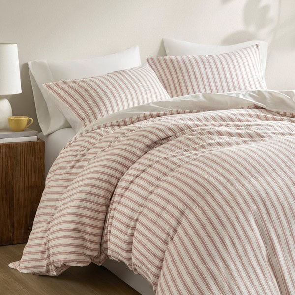 Madison Park Etta Duvet set in Terracotta, King MP12-8720 - Image 5