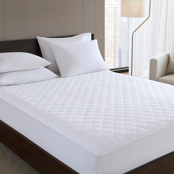 Bed Guardian Essential Waterproof Mattress Pad in White, King NH16-0064 - Image 3