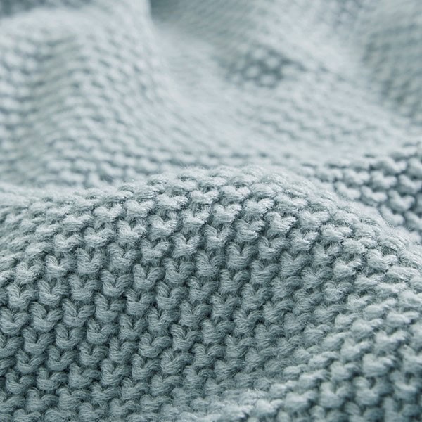 INK+IVY Bree Knit Blanket in Light Blue, King II51-1310 - Image 4