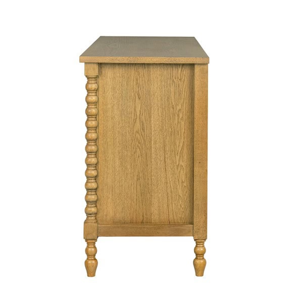 Madison Park Signature Beckett 6-drawer dresser (70"W) in Natural, One Size MPS137-0325 - Image 4