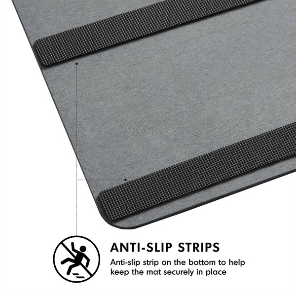 Nomad Home Diatom Bath Mat in Pebble Grey, One Size NH72-0099 - Image 3