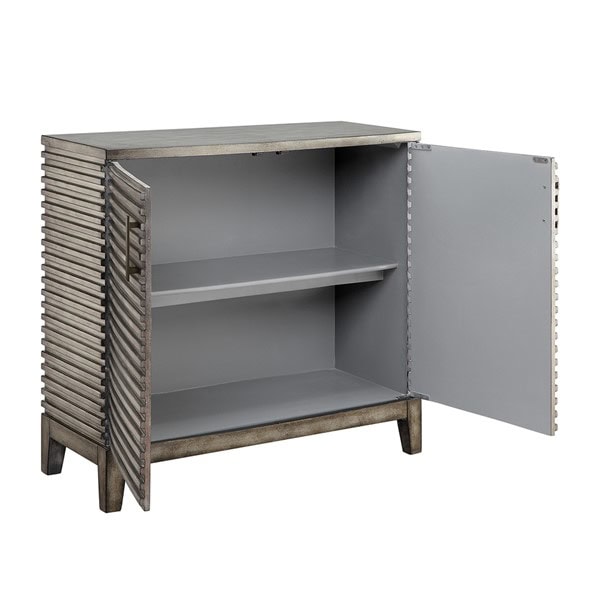 Madison Park West Ridge Accent Chest in Grey, One Size FPF17-0390 - Image 6