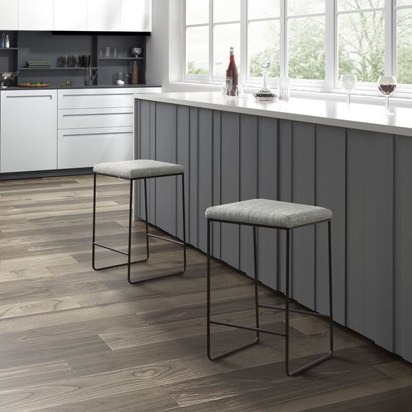 Martha Stewart Hastings Counter Stool in Grey/Black MT104-0085 - Image 5