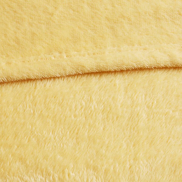 Intelligent Design Microlight Plush Oversized Blanket in Yellow, Twin/Twin XL ID51-824 - Image 4
