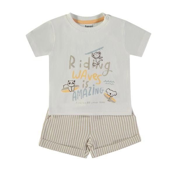Conjunto 2pzas pantalón rayas BABYBOL