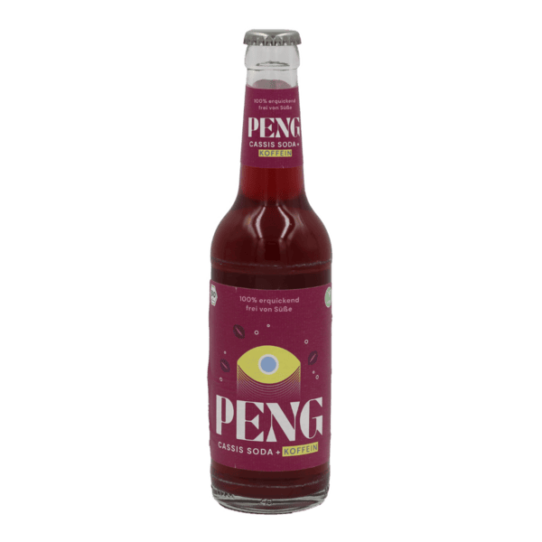 Peng Bio Cassis Soda mit Koffein