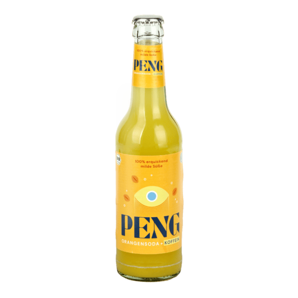 PENG Bio-Orangensoda mit Koffein
