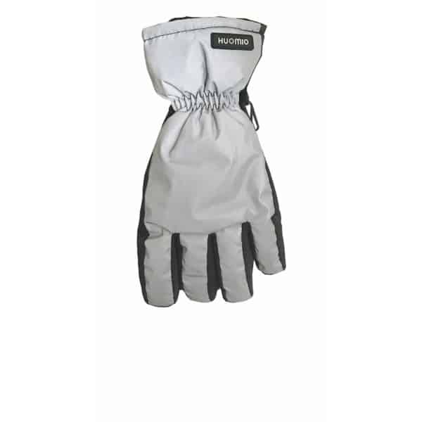 Lasten Huomio heijastavat toppahanskat.