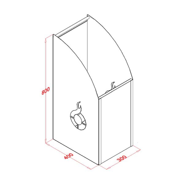Carrello Portalegna con Set Pulizia Incluso - immagine 3