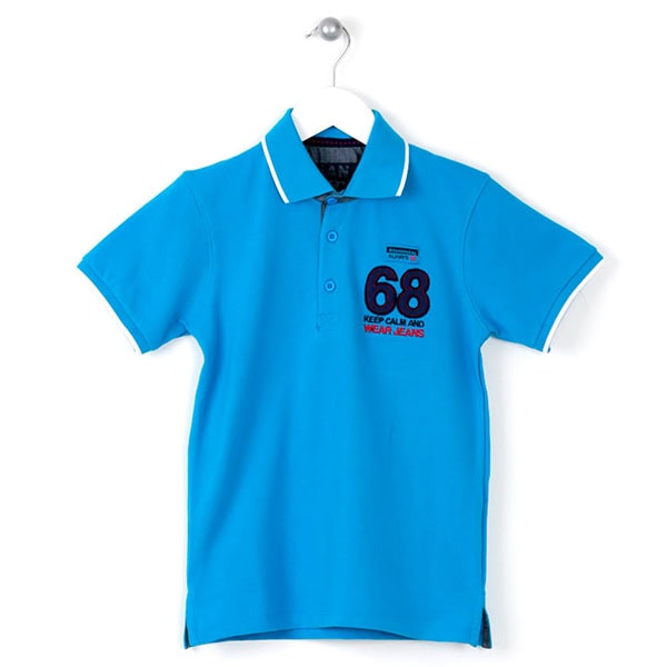 Μπλούζα Losan Junior Polo Πικέ 613-1033AA Κυανό