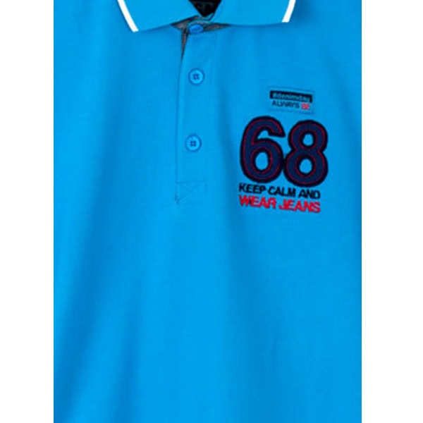 Μπλούζα Losan Junior Polo Πικέ 613-1033AA Κυανό - Image 3