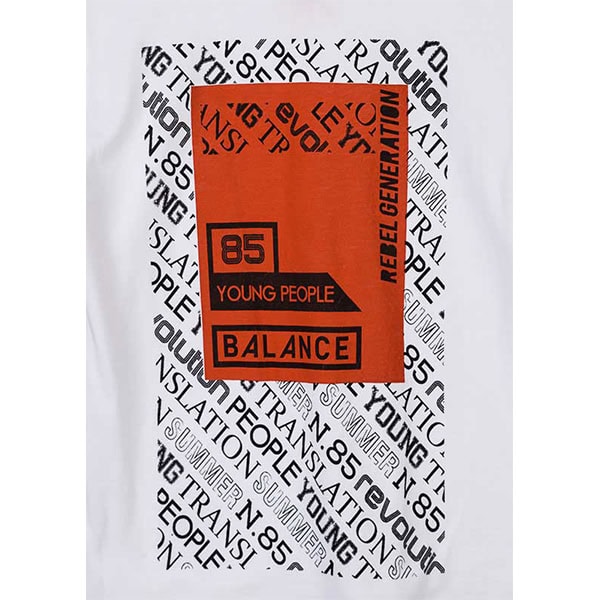 Μπλούζα Losan Junior 813-1201AA Λευκό - Image 3
