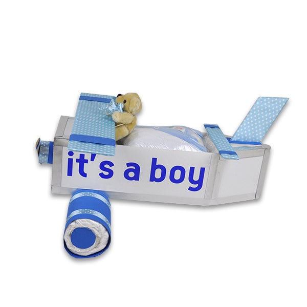 Βρεφικό Σετ Δώρου Diapercakes 24τεμ. Αεροπλάνο DC101 - Image 3