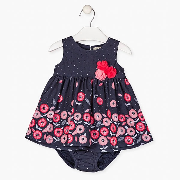 Φόρεμα Losan Bebe Boho Μπλέ 118-7796AL
