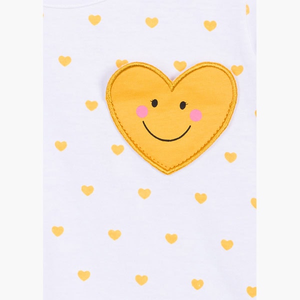 Μπλούζα Losan Kids 116-1202AL Λευκό - Image 3
