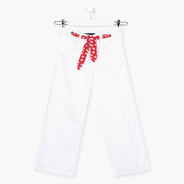 Παντελόνα Losan Junior Denim Λευκό 114-9013AL