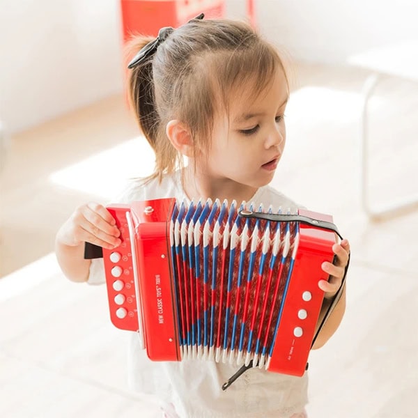 New Classic Toys Παιδικό Ακορντεόν Κόκκινο 10055 - Image 2