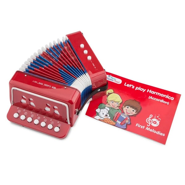 New Classic Toys Παιδικό Ακορντεόν Κόκκινο 10055 - Image 3