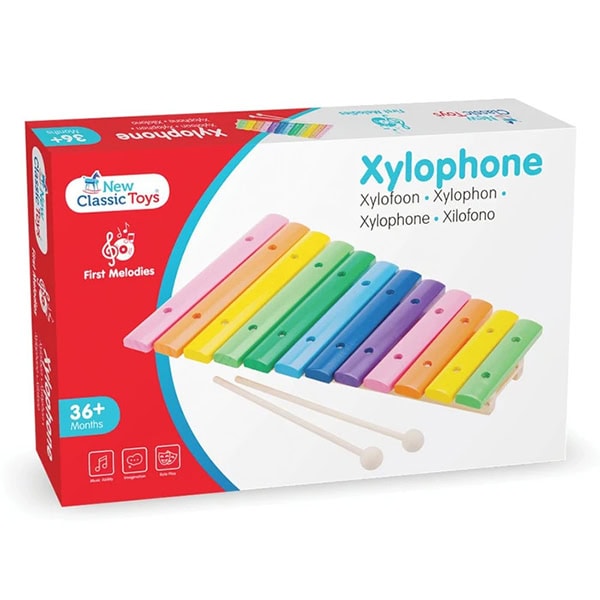 New Classic Toys Πολύχρωμο Ξυλόφωνο 10236 - Image 5