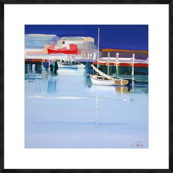 Port Fairy Moorings II - 10cm Mount Board - Image 6