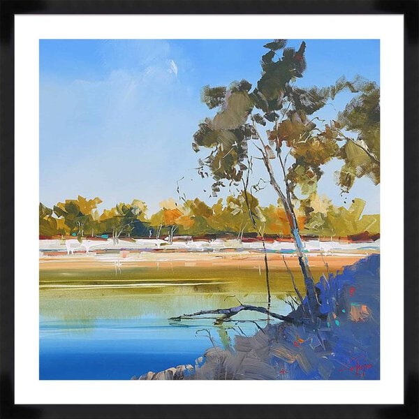 River Bank Flow - 5cm White Border - Image 2