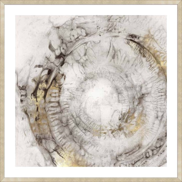 Faded Grandeur I - 5cm White Border Sm. Box Champagne