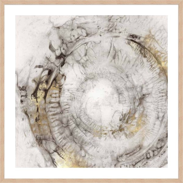 Faded Grandeur I - 5cm White Border Box Natural