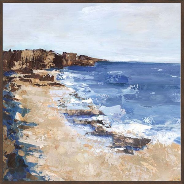 West Coast I - Canvas Gallery Walnut