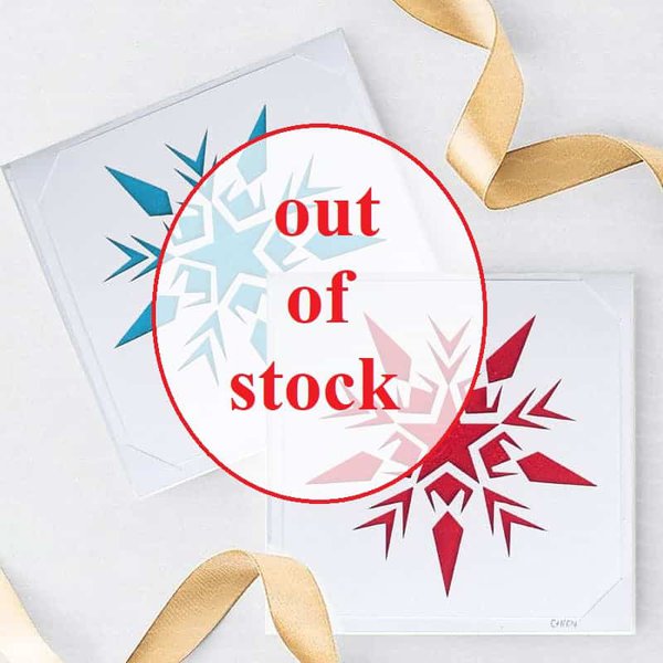 Snowflake Note Card
