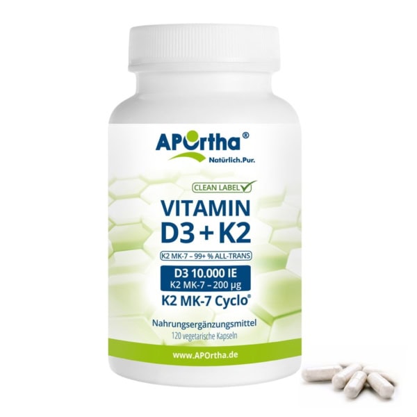 Vitamin D3 10000+k2 200 -120caps