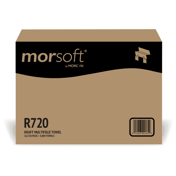 R720 Morsoft® Kraft Multifold Towel - Image 2