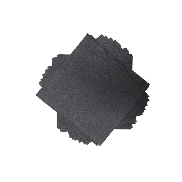 VT522 Valay® Black Beverage Napkin - Image 5