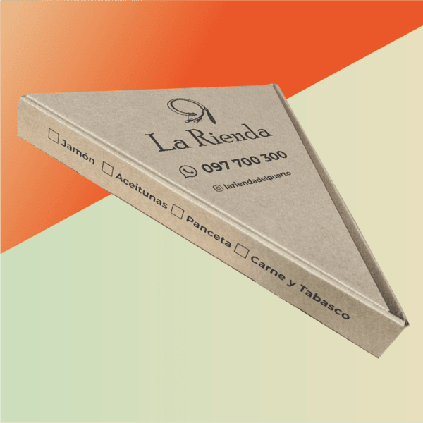 Caja para slice de pizza