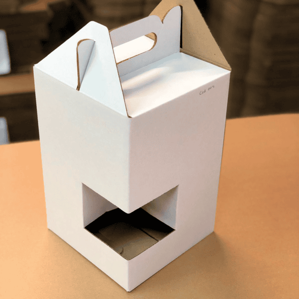 Caja para botellas x4 - 16x16x24 - Imagen 2