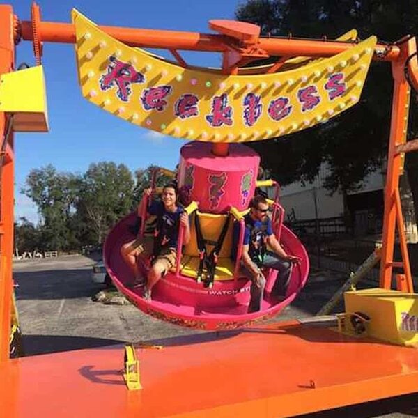 Reckless Ride Carnival rental for events in Los Angeles, Orange County, and nationwide