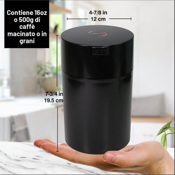 CoffeeVac 1,85 L | Contenitore Ermetico Sottovuoto Grande - immagine 2