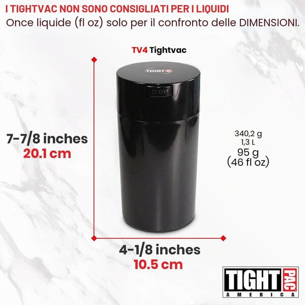 TightVac 2,35 L | Contenitore Ermetico Sottovuoto Capiente - immagine 2