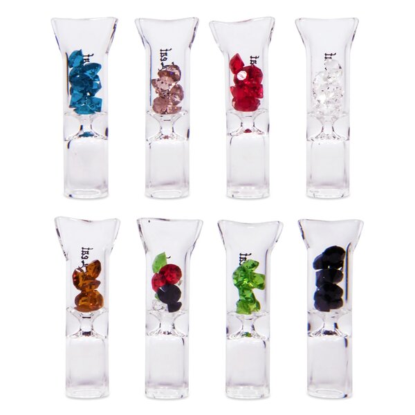 Black Leaf Diamond Glass | Bocchino in Vetro - immagine 2