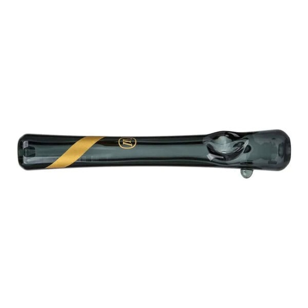 Marley Natural Smoked Glass Steamroller | Pipa in Vetro Fumé Borosilicato - immagine 2
