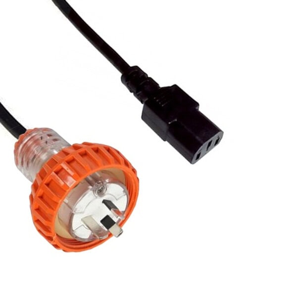Powerfirm Input Power Cable 10A IEC C13 to 10A Clipsal 56P310 Plug 3.0m