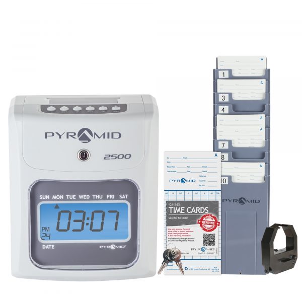 2500 Auto Aligning Time Clock