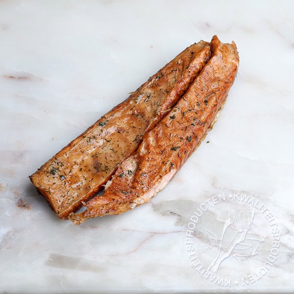 Gerookte zalmbuikjes