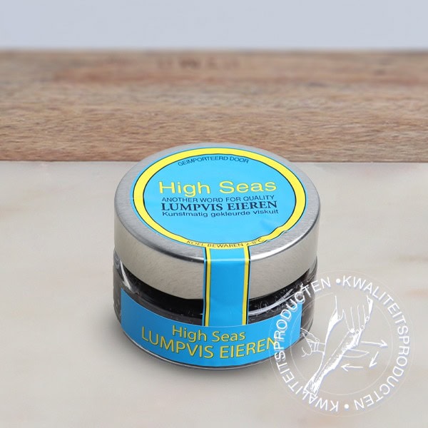 Imitatiekaviaar zwart