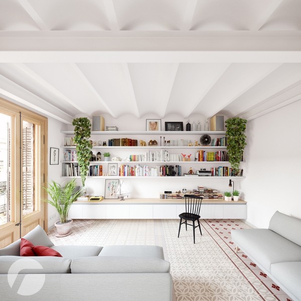 1 1 nordic interior design 10 Apartments That Show Off The Beauty Of Nordic Interior Design 1