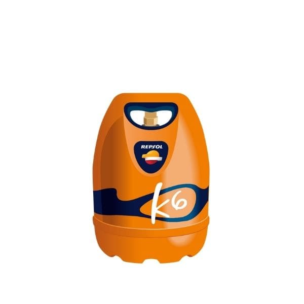 Bombona de butano 6 kg - K6