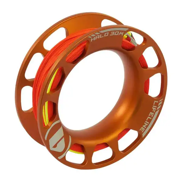Apeks Lifeline Halo Spool mit Edelstahl Doppelender
