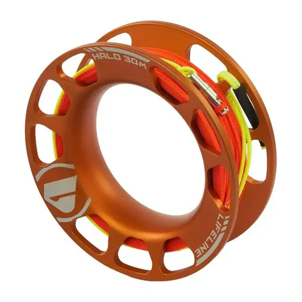 Apeks Lifeline Halo Spool mit Edelstahl Doppelender