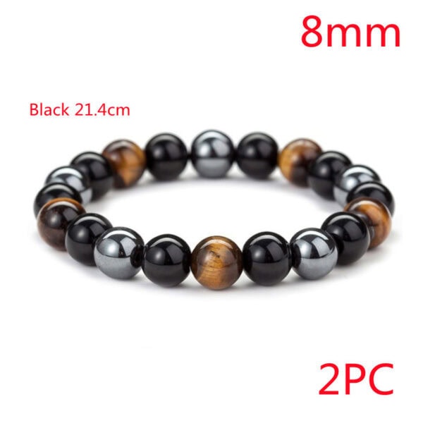 Tiger Eye Stone Bracelet Natural Stone Bracelet – Bild 9