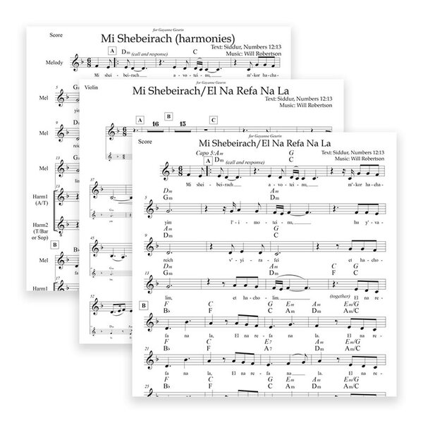 Mi Shebeirach / El Na Refa Na La