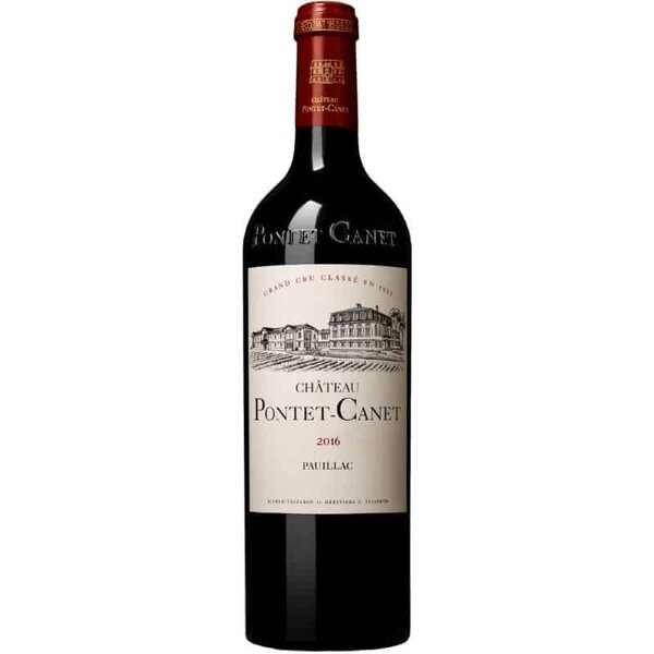 Château Pontet-Canet 2016 – 5. Cru Classé Pauillac rødvin fra Bordeaux i 75 cl